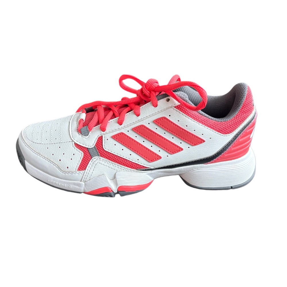 Adidas Women’s Tennis Shoes – Size 6.5 | White & Red | Lightweight & Comfortable